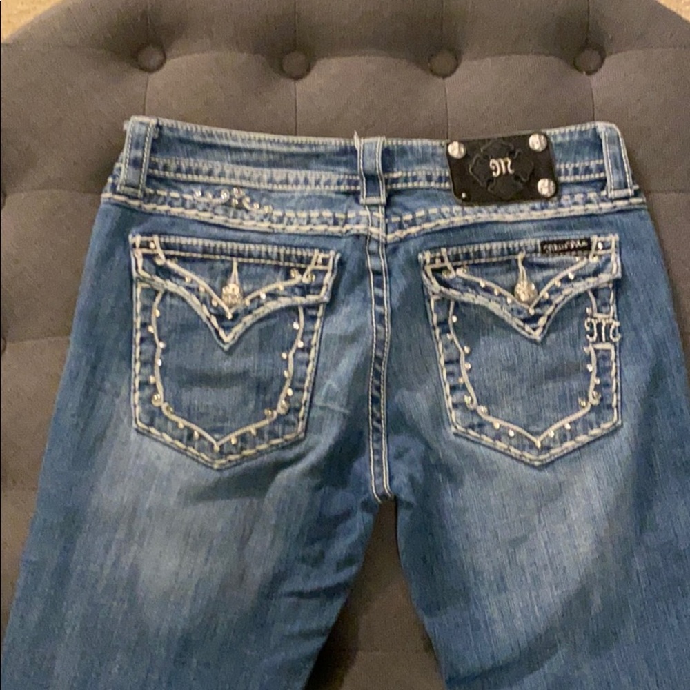 Miss Me boot cut extra long jeans
